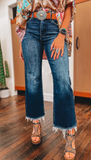 Punchy Cropped Flare Jean - Restock Preorder - Please select the sizes you would like ordered and select $5 shipping or free pickup upon checkout